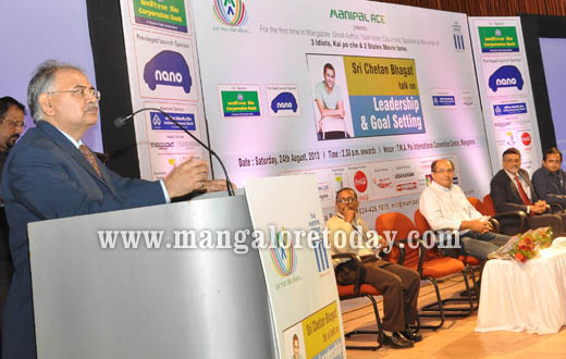 Chetan Bhagath in Mangalore
